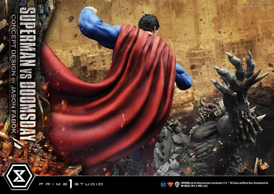 Superman VS Doomsday (Regular Version) Superman (Comics) – Prime1Studio – ActionFigure Brasil