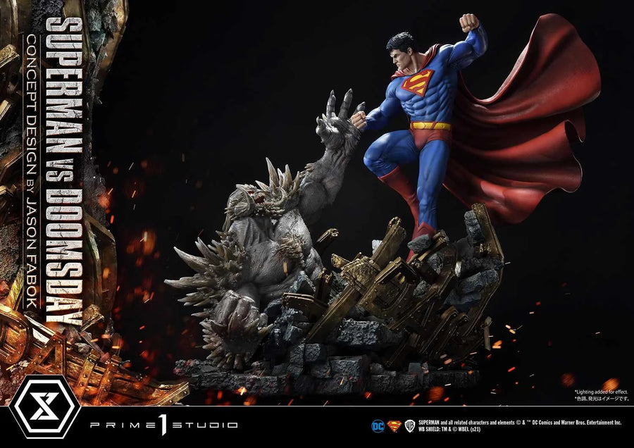 Superman VS Doomsday (Regular Version) Superman (Comics) – Prime1Studio – ActionFigure Brasil
