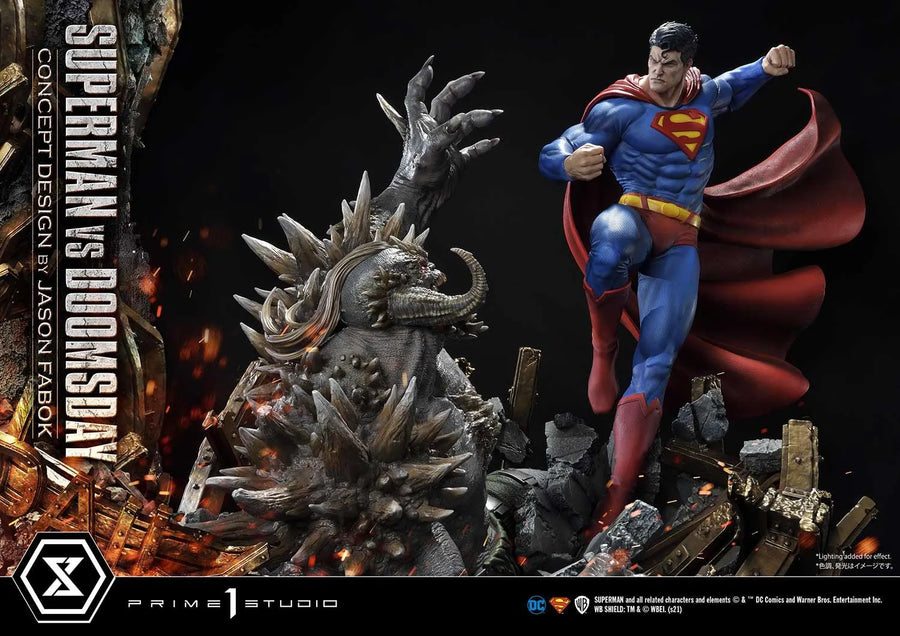 Superman VS Doomsday (Regular Version) Superman (Comics) – Prime1Studio – ActionFigure Brasil