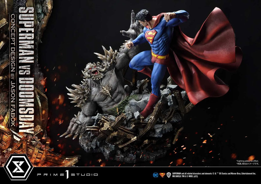 Superman VS Doomsday (Regular Version) Superman (Comics) – Prime1Studio – ActionFigure Brasil
