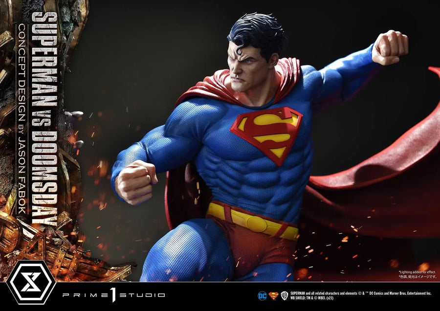 Superman VS Doomsday (Regular Version) Superman (Comics) – Prime1Studio – ActionFigure Brasil