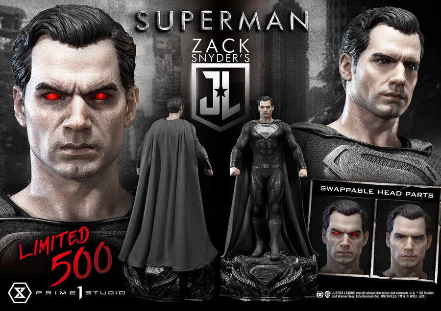 Superman (Zack Snyder's Justice League Edition) Justice League (Film) – Prime1Studio – ActionFigure Brasil