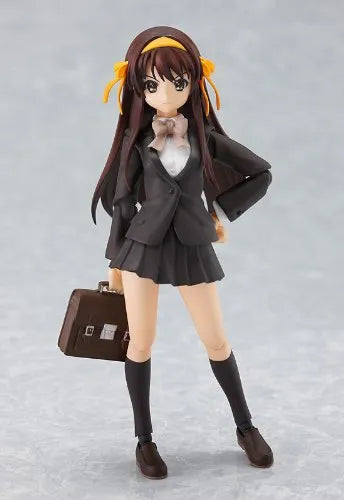 Suzumiya Haruhi no Shoushitsu - Suzumiya Haruhi - Figma #077 - Kouyou Academy Uniform ver. (Max Factory)ㅤ – Max Factory – ActionFigure Brasil