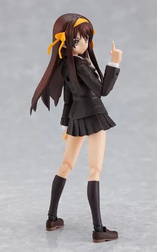 Suzumiya Haruhi no Shoushitsu - Suzumiya Haruhi - Figma #077 - Kouyou Academy Uniform ver. (Max Factory)ㅤ – Max Factory – ActionFigure Brasil