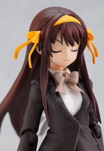 Suzumiya Haruhi no Shoushitsu - Suzumiya Haruhi - Figma #077 - Kouyou Academy Uniform ver. (Max Factory)ㅤ – Max Factory – ActionFigure Brasil — embalagem