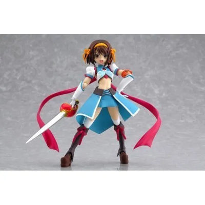Suzumiya Haruhi no Tomadoi - Suzumiya Haruhi - Figma #SP-001 - Chouyuushaㅤ – Max Factory – ActionFigure Brasil — ângulo diferente