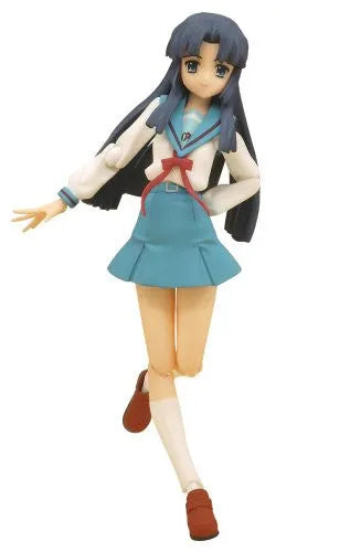 Suzumiya Haruhi no Yuuutsu - Asakura Ryouko - Figma #023 - School Uniform Ver. (Max Factory)ㅤ – Max Factory – ActionFigureBrasil