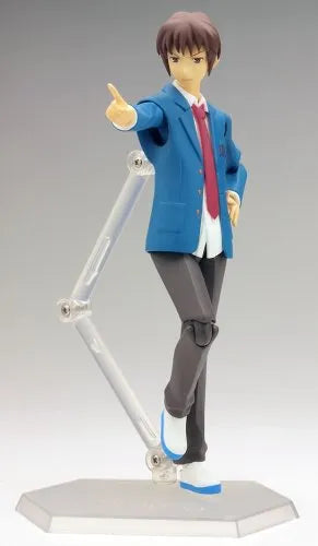 Suzumiya Haruhi no Yuuutsu - Kyon - Figma #004 - School Uniform Ver. (Max Factory)ㅤ – Max Factory – ActionFigureBrasil