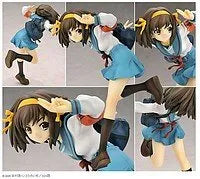 Suzumiya Haruhi no Yuuutsu - Suzumiya Haruhi - 1/8 - School Uniform ver. (Alter)ㅤ – Alter – ActionFigure Brasil — ângulo diferente