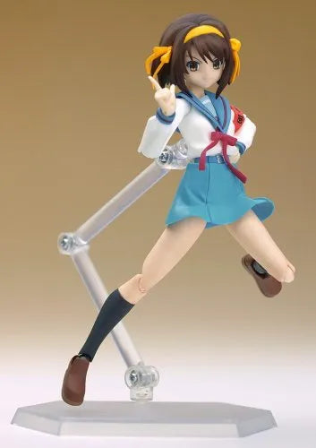 Suzumiya Haruhi no Yuuutsu - Suzumiya Haruhi - Figma #002 - School Uniform ver.ㅤ – Max Factory – ActionFigure Brasil — detalhe do produto
