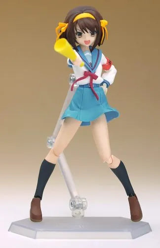 Suzumiya Haruhi no Yuuutsu - Suzumiya Haruhi - Figma #002 - School Uniform ver.ㅤ – Max Factory – ActionFigure Brasil — acessórios