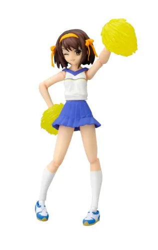 Suzumiya Haruhi no Yuuutsu - Suzumiya Haruhi - Figma #032 - Cheerleader Ver. (Max Factory)ㅤ – Max Factory – ActionFigureBrasil