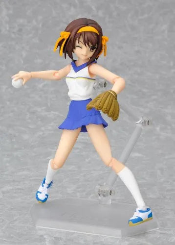 Suzumiya Haruhi no Yuuutsu - Suzumiya Haruhi - Figma #032 - Cheerleader Ver. (Max Factory)ㅤ – Max Factory – ActionFigureBrasil