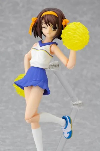 Suzumiya Haruhi no Yuuutsu - Suzumiya Haruhi - Figma #032 - Cheerleader Ver. (Max Factory)ㅤ – Max Factory – ActionFigureBrasil