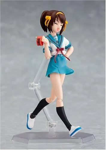 Suzumiya Haruhi no Yuuutsu - Suzumiya Haruhi - Figma #034 - Summer School Uniform Ver. (Max Factory)ㅤ – Max Factory – ActionFigureBrasil