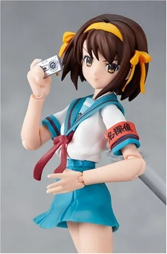Suzumiya Haruhi no Yuuutsu - Suzumiya Haruhi - Figma #034 - Summer School Uniform Ver. (Max Factory)ㅤ – Max Factory – ActionFigureBrasil