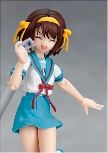 Suzumiya Haruhi no Yuuutsu - Suzumiya Haruhi - Figma #034 - Summer School Uniform Ver. (Max Factory)ㅤ – Max Factory – ActionFigureBrasil