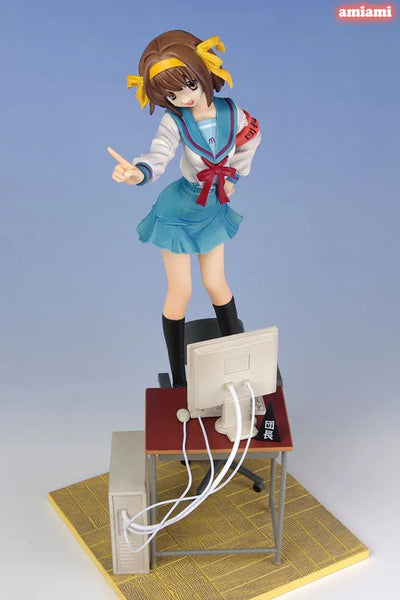 Suzumiya Haruhi no Yuuutsu - Suzumiya Haruhi (Konami)ㅤ – Konami – ActionFigure Brasil — ângulo diferente