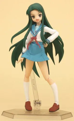 Suzumiya Haruhi no Yuuutsu - Tsuruya-san - Figma #018 - School Uniform Ver. (Max Factory)ㅤ – Max Factory – ActionFigureBrasil — ângulo diferente