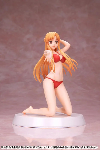Sword Art Online: Alicization - Asuna - Assemble Heroines - Summer Queens - 1/8 - Model Kit (Our Treasure)ㅤ – Our Treasure – ActionFigureBrasil — close
