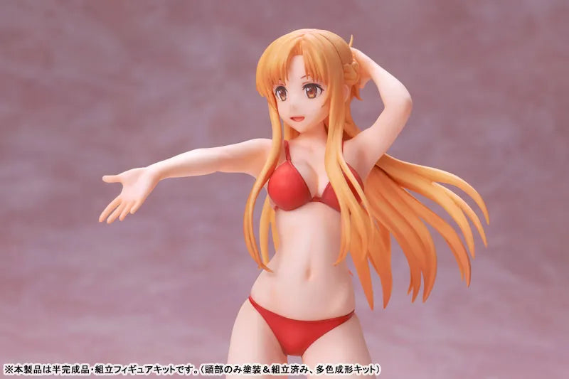 Sword Art Online: Alicization - Asuna - Assemble Heroines - Summer Queens - 1/8 - Model Kit (Our Treasure)ㅤ – Our Treasure – ActionFigure Brasil