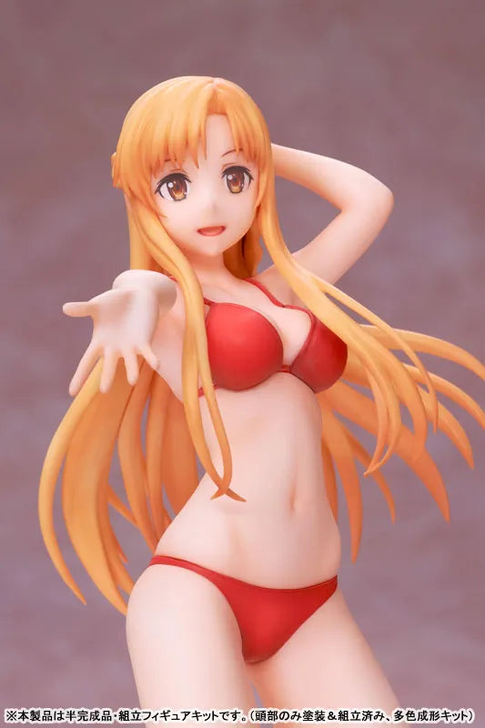 Sword Art Online: Alicization - Asuna - Assemble Heroines - Summer Queens - 1/8 - Model Kit (Our Treasure)ㅤ – Our Treasure – ActionFigure Brasil