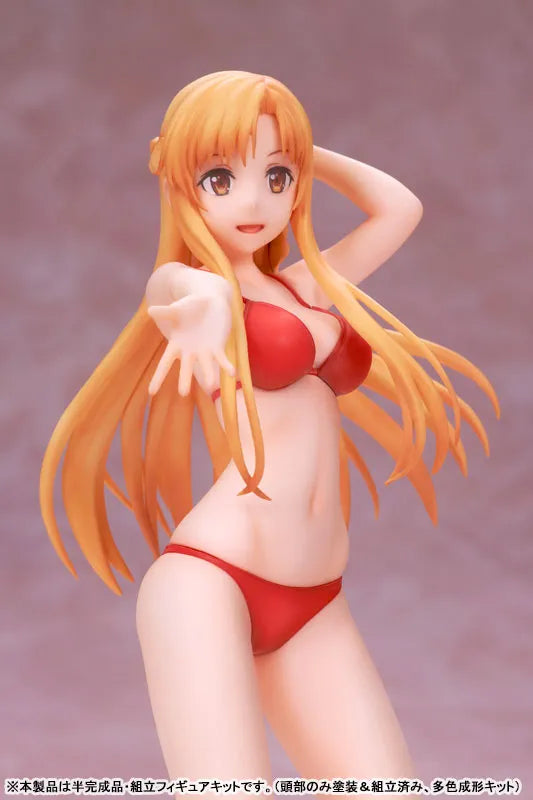 Sword Art Online: Alicization - Asuna - Assemble Heroines - Summer Queens - 1/8 - Model Kit (Our Treasure)ㅤ – Our Treasure – ActionFigure Brasil
