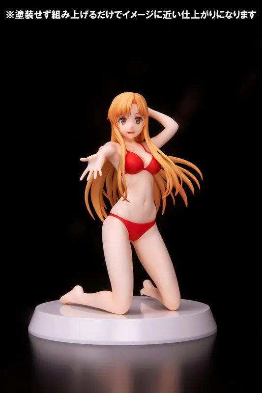Sword Art Online: Alicization - Asuna - Assemble Heroines - Summer Queens - 1/8 - Model Kit (Our Treasure)ㅤ – Our Treasure – ActionFigure Brasil