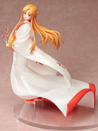 Sword Art Online: Alicization - Asuna - F:Nex - 1/7 - Shiromuku (FuRyu)ㅤ – FuRyu As Manufacturer – ActionFigure Brasil — com base expositora