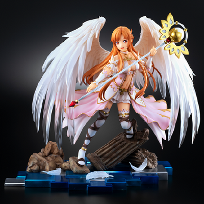 Sword Art Online: Alicization - War of Underworld - Asuna - Shibuya Scramble Figure - 1/7 - Angel Ver. (Alpha Satellite) [Shop Exclusive]ㅤ – Alpha Satellite – ActionFigureBrasil — ângulo diferente