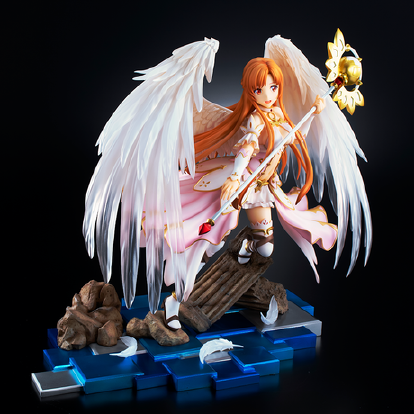 Sword Art Online: Alicization - War of Underworld - Asuna - Shibuya Scramble Figure - 1/7 - Angel Ver. (Alpha Satellite) [Shop Exclusive]ㅤ – Alpha Satellite – ActionFigure Brasil