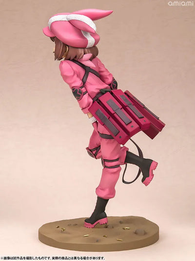Sword Art Online Alternative Gun Gale Online - Llenn - 1/7 - Desert Bullet Ver., AmiAmi Limited Edition (PLUM)ㅤ – PLUM – ActionFigureBrasil — com base expositora