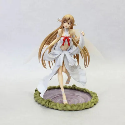 Sword Art Online - Asuna - 1/7 - Titania ver. (PLUM)ㅤ – PLUM – ActionFigure Brasil — com base expositora