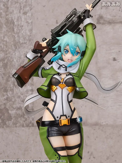 Sword Art Online II - Sinon 1/7ㅤ – Gantaku – ActionFigureBrasil — ângulo diferente