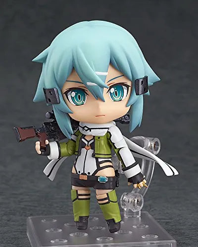 Sword Art Online II - Sinon - Nendoroid #452 (Good Smile Company)ㅤ – Good Smile Company – ActionFigureBrasil — ângulo diferente