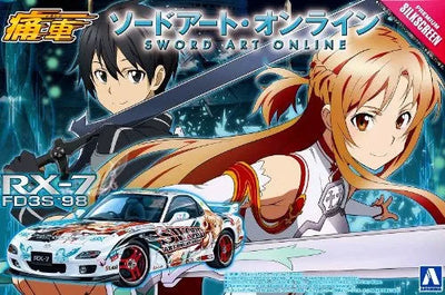 Sword Art Online - Itasha - 1/24 - FD3S RX-7 (Aoshima)ㅤ – Aoshima – ActionFigure Brasil