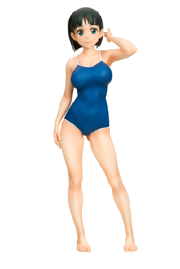 Sword Art Online - Kirigaya Suguha - 1/7 - Navy Swimsuit ver. (Q-six)ㅤ – Q-six – ActionFigure Brasil
