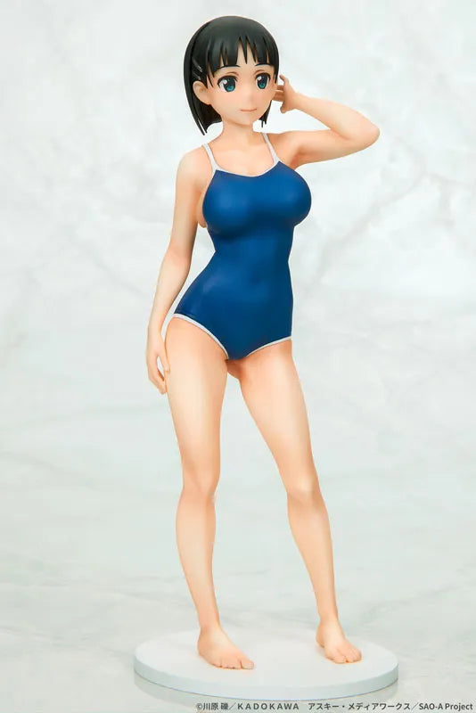 Sword Art Online - Kirigaya Suguha - 1/7 - Navy Swimsuit ver. (Q-six)ㅤ – Q-six – ActionFigure Brasil