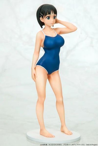 Sword Art Online - Kirigaya Suguha - 1/7 - Navy Swimsuit ver. (Q-six)ㅤ – Q-six – ActionFigureBrasil — close