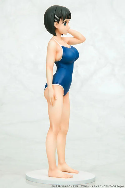 Sword Art Online - Kirigaya Suguha - 1/7 - Navy Swimsuit ver. (Q-six)ㅤ – Q-six – ActionFigureBrasil — embalagem