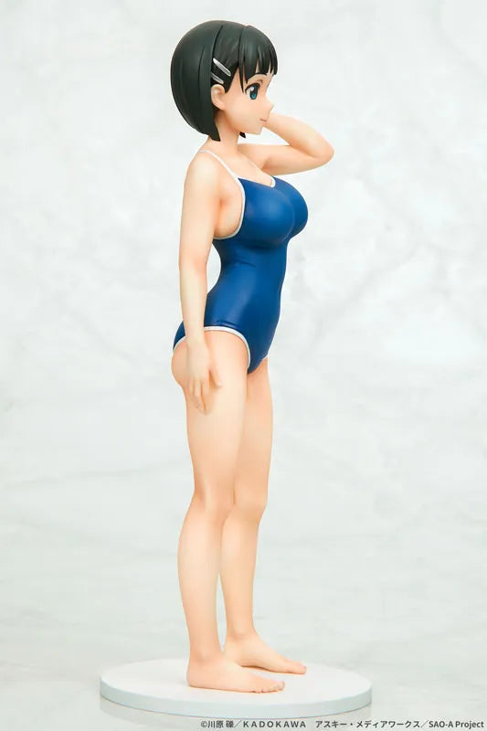 Sword Art Online - Kirigaya Suguha - 1/7 - Navy Swimsuit ver. (Q-six)ㅤ – Q-six – ActionFigure Brasil
