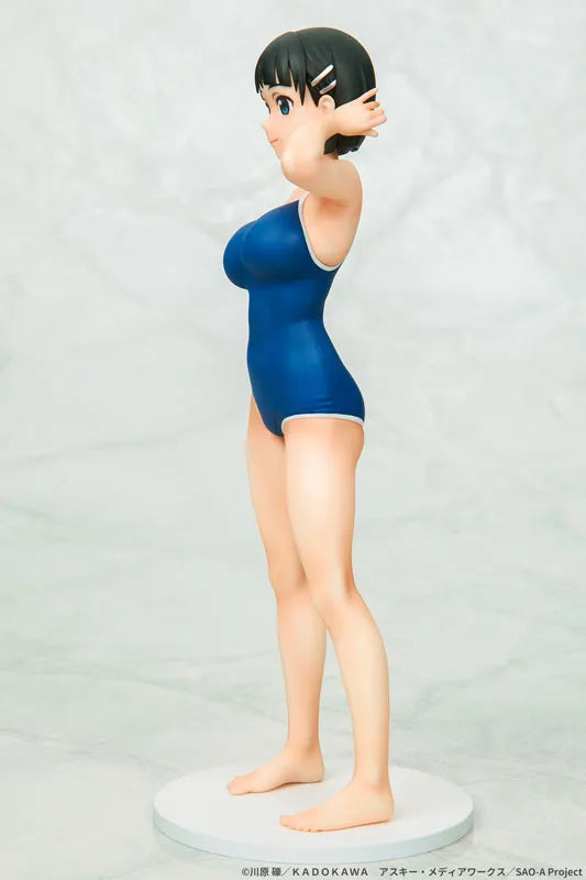 Sword Art Online - Kirigaya Suguha - 1/7 - Navy Swimsuit ver. (Q-six)ㅤ – Q-six – ActionFigure Brasil