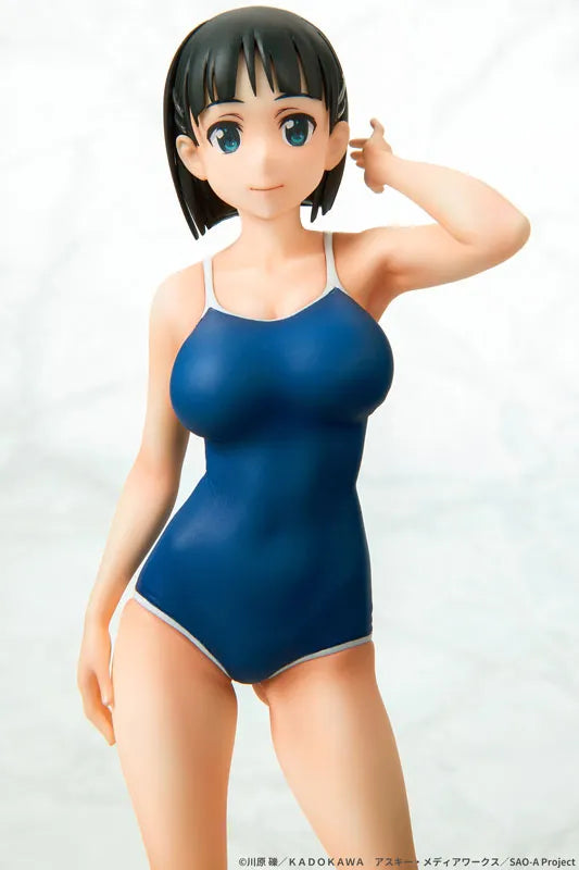 Sword Art Online - Kirigaya Suguha - 1/7 - Navy Swimsuit ver. (Q-six)ㅤ – Q-six – ActionFigure Brasil