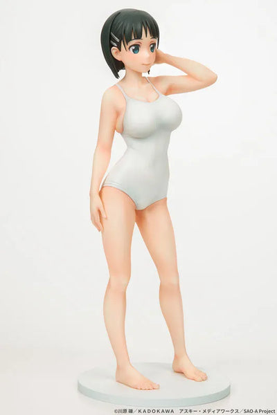 Sword Art Online - Kirigaya Suguha - 1/7 - White Swimsuit ver. (Q-six)ㅤ – Q-six – ActionFigure Brasil — detalhe do produto