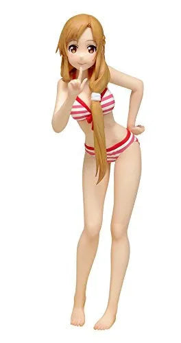 Sword Art Online - Yuuki Asuna - Beach Queens - 1/10 - Swimsuit ver. (Wave)ㅤ – Wave – ActionFigure Brasil