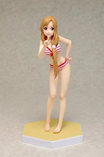 Sword Art Online - Yuuki Asuna - Beach Queens - 1/10 - Swimsuit ver. (Wave)ㅤ – Wave – ActionFigure Brasil