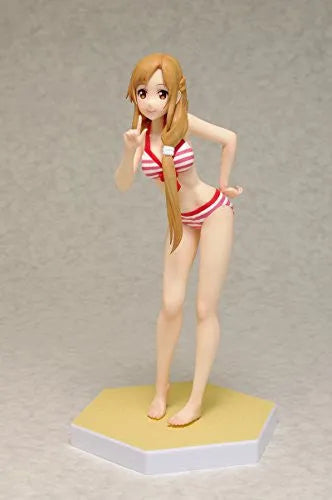 Sword Art Online - Yuuki Asuna - Beach Queens - 1/10 - Swimsuit ver. (Wave)ㅤ – Wave – ActionFigure Brasil — close