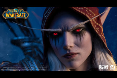 Sylvanas Windrunner - LIMITED EDITION: 428 – Infinity Studio – ActionFigure Brasil — com base expositora