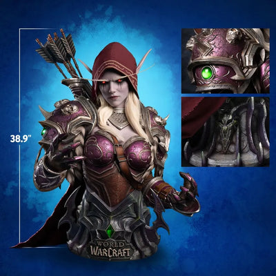 Sylvanas Windrunner - LIMITED EDITION: 428 – Infinity Studio – ActionFigure Brasil — iluminação de estúdio