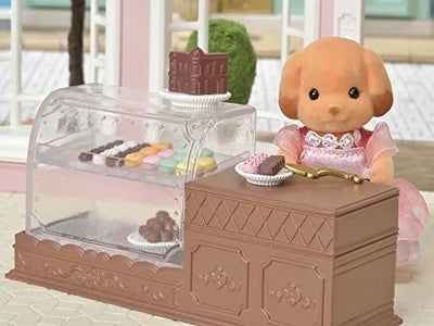 Sylvanian Families - Chocolate Lounge (Epoch)ㅤ – Epoch As Manufacturer – ActionFigure Brasil — ângulo diferente